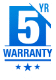 5 year warranty