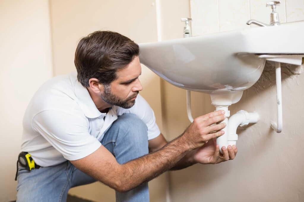 bathroom plumbing repair