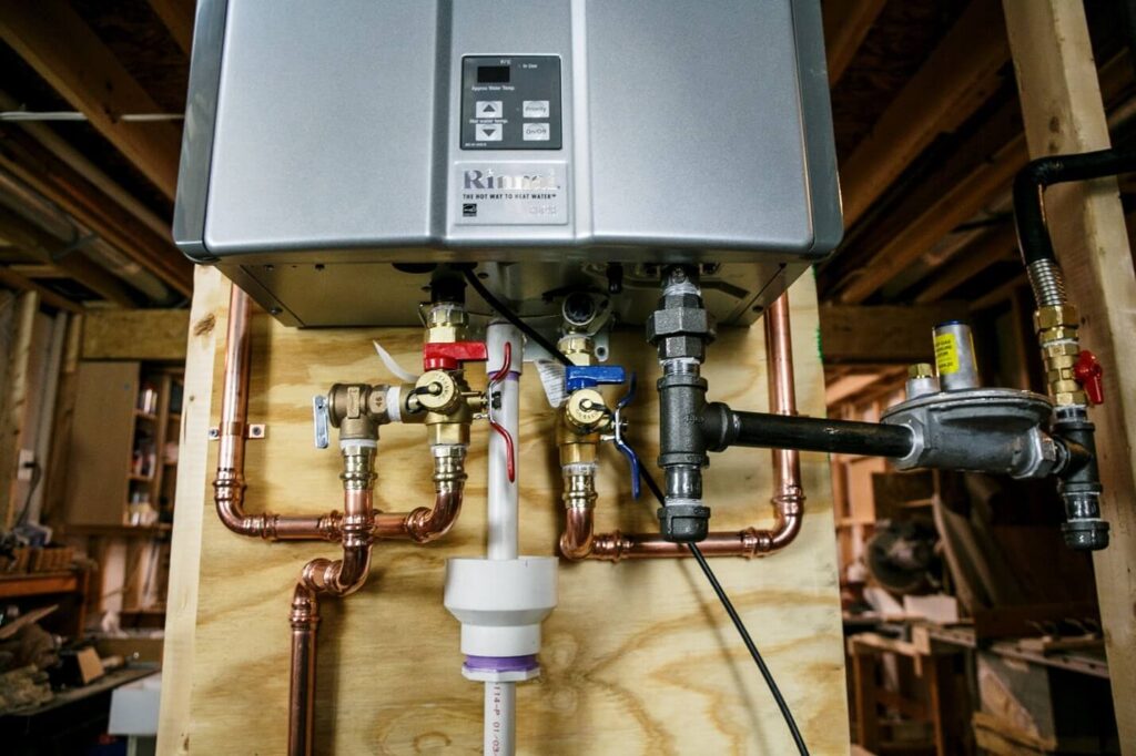 WATER AND GAS LINES