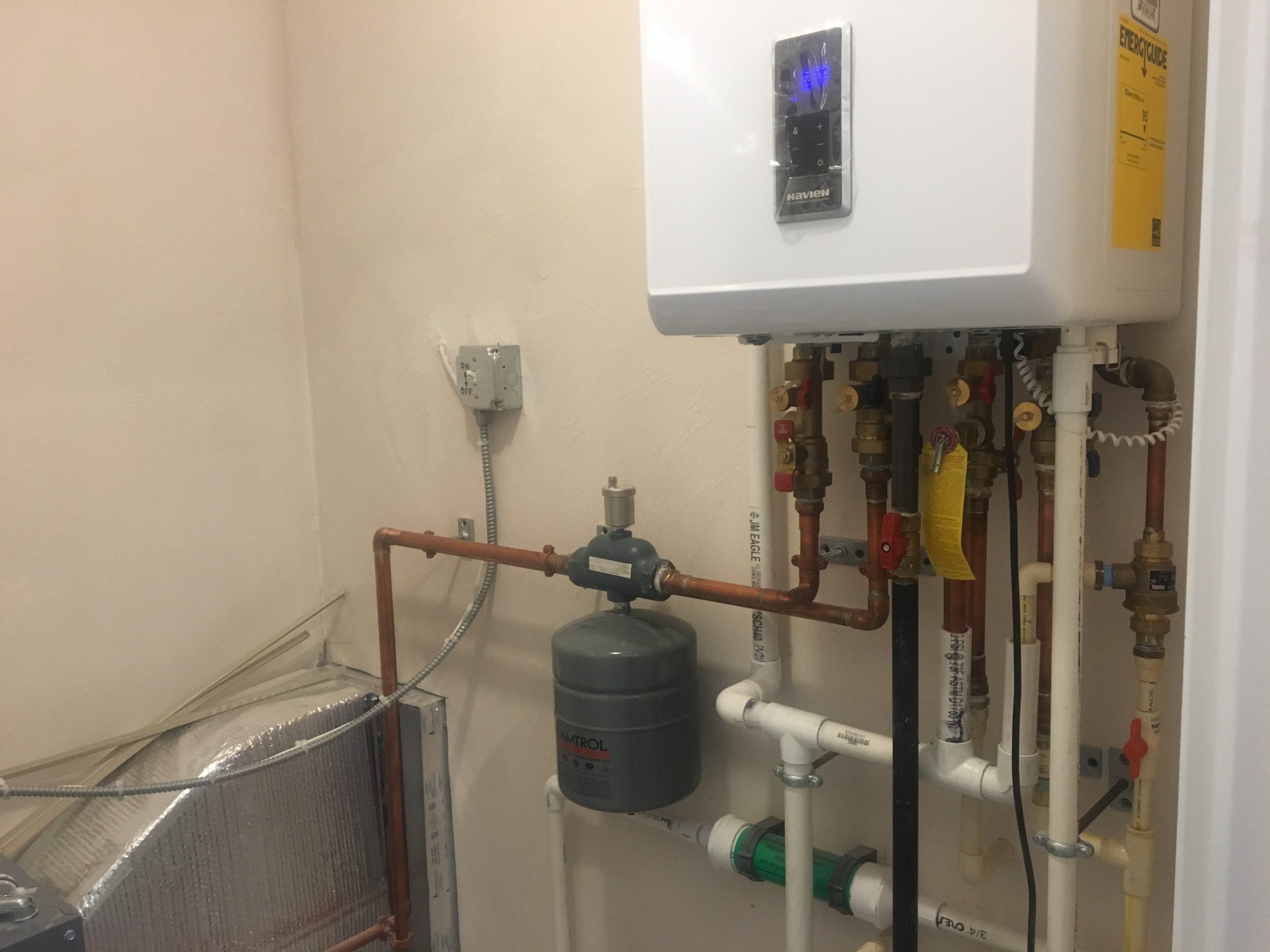 Tankless water heater installation Essex County MA (978) 352-7900