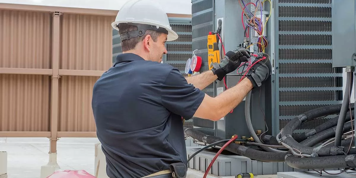 Air conditioning service by Extreme Plumbing in Haverhill MA